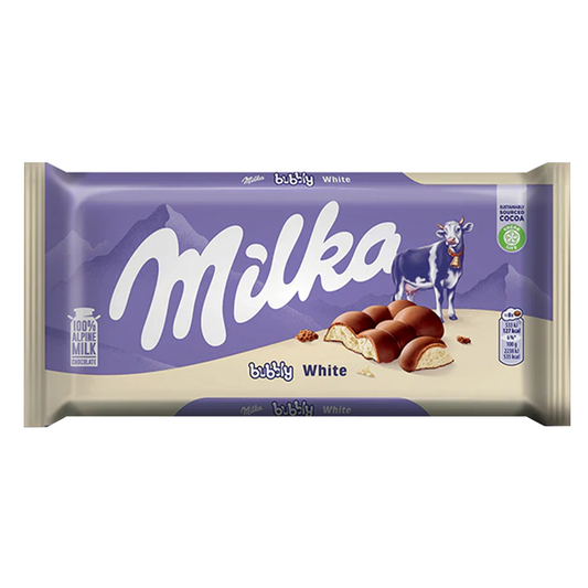 Milka Bubbly White Chocolate (Germany)
