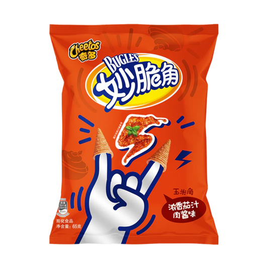 Cheetos Bugles Tomato Sauce Bolognese