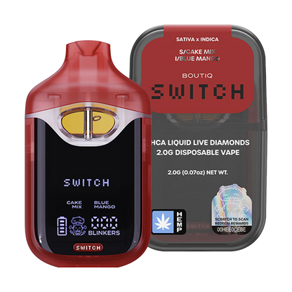 2G Boutiq Switch Liquid Diamond Disposable