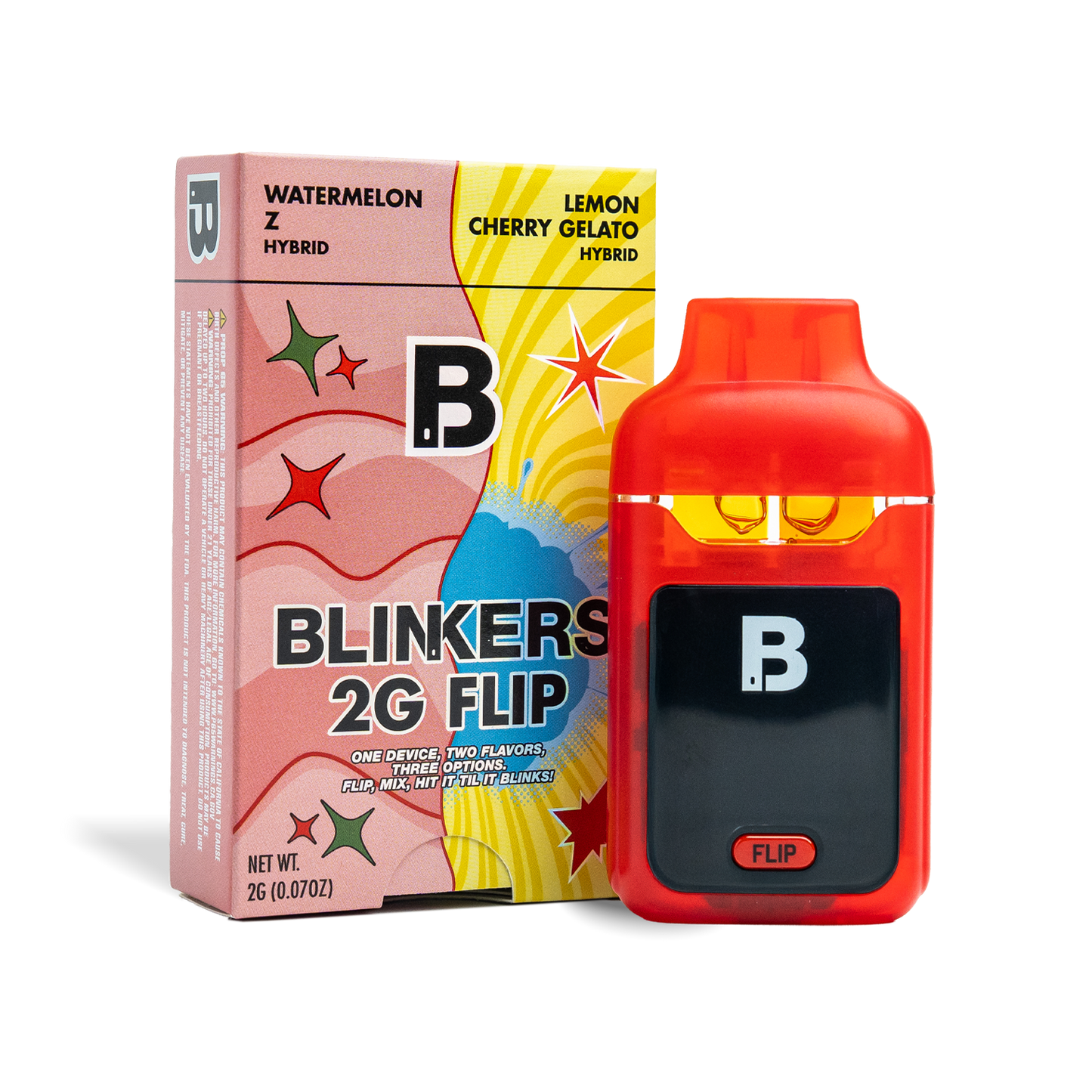 2G Blinkers Flip Dual Chamber Disposable