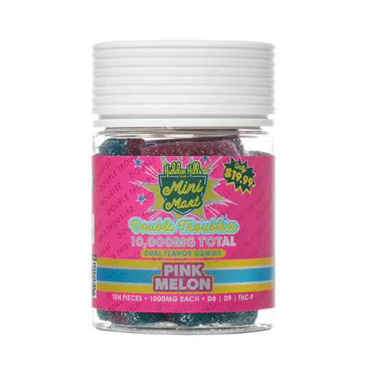 Hidden Hills Double Troublez Dual Flavor Gummies 10ct