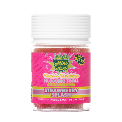 Hidden Hills Double Troublez Dual Flavor Gummies 10ct