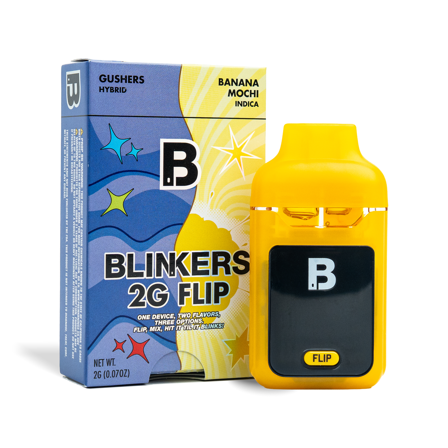 2G Blinkers Flip Dual Chamber Disposable
