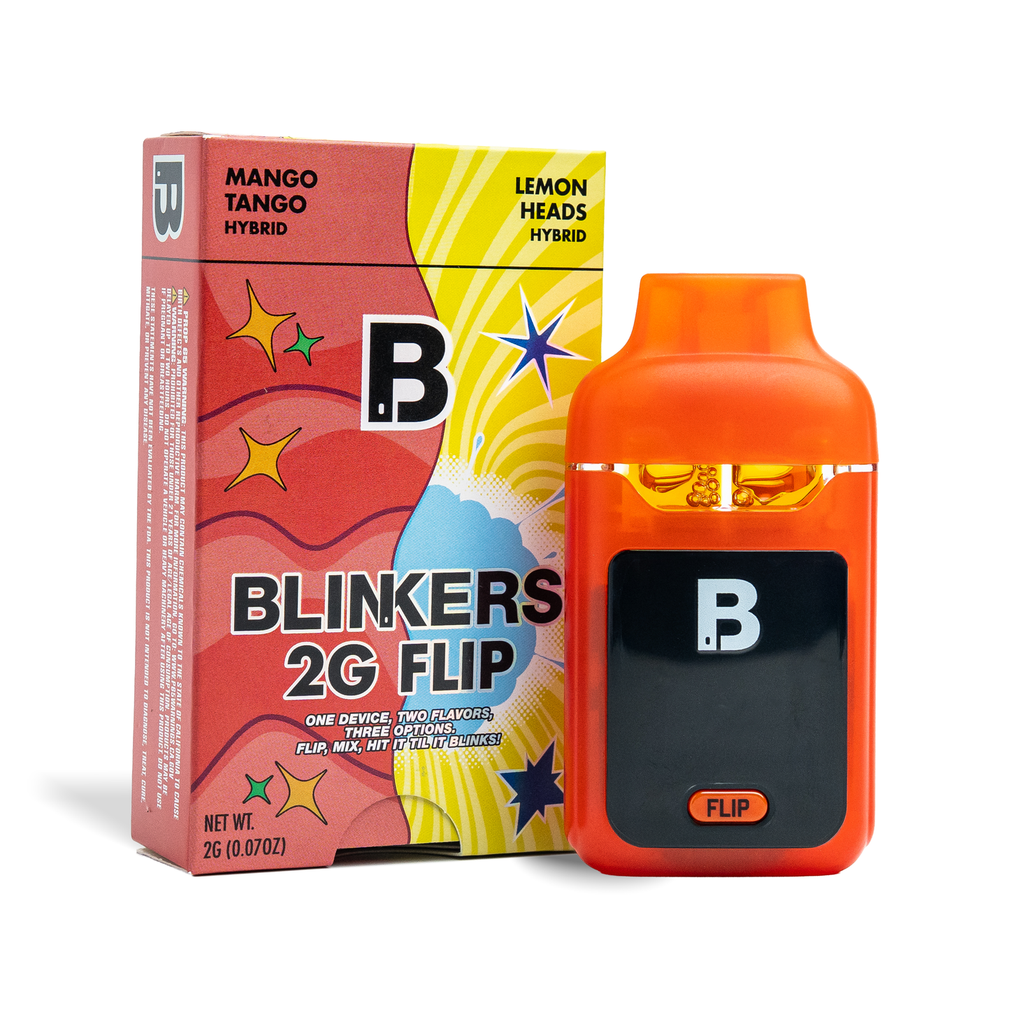 2G Blinkers Flip Dual Chamber Disposable