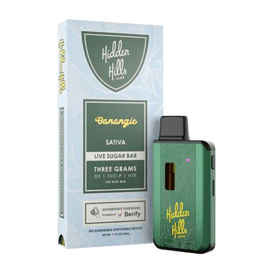3G Hidden Hills Live Sugar Disposable