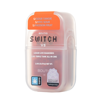 2G Boutiq Switch Triple Tank Liquid Diamond Disposable V5