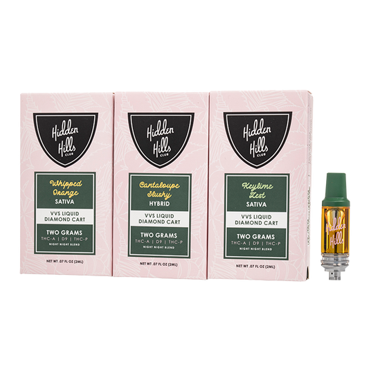 Hidden Hills 2G VVS Live Resin Cartridges