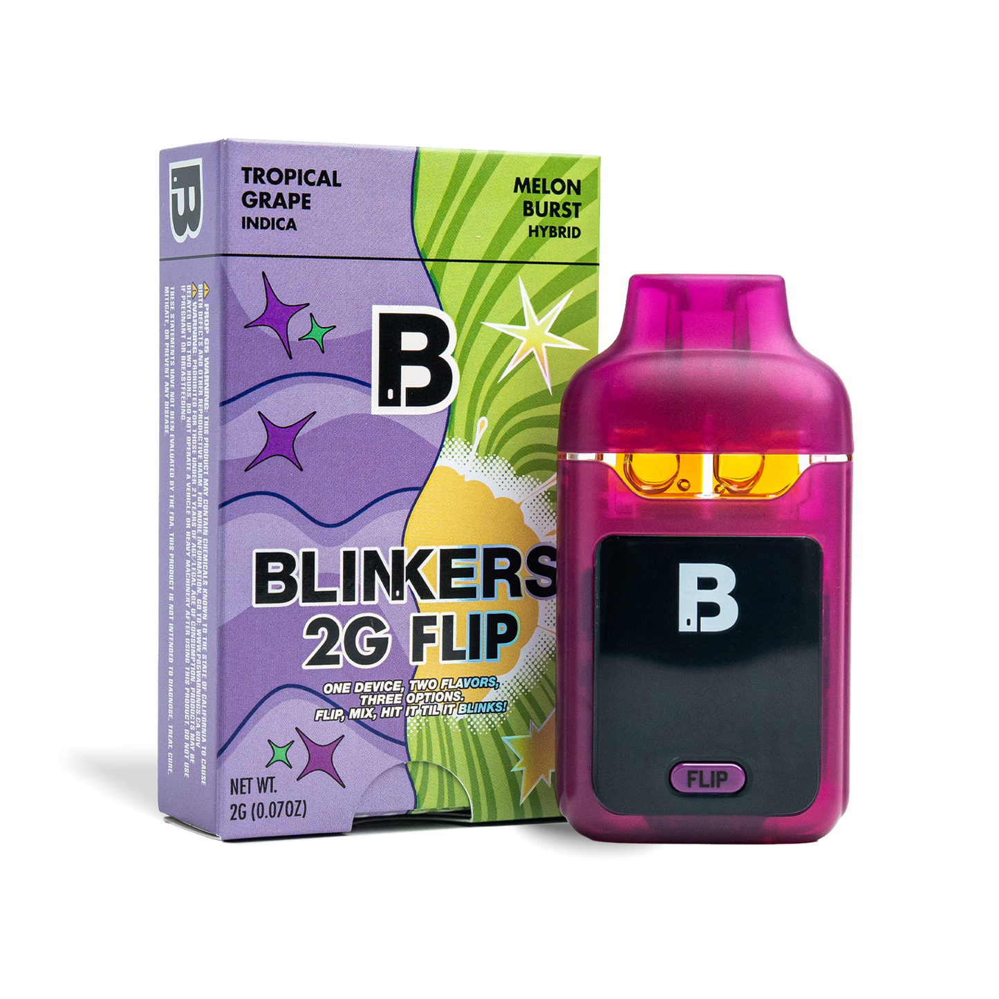 2G Blinkers Flip Dual Chamber Disposable