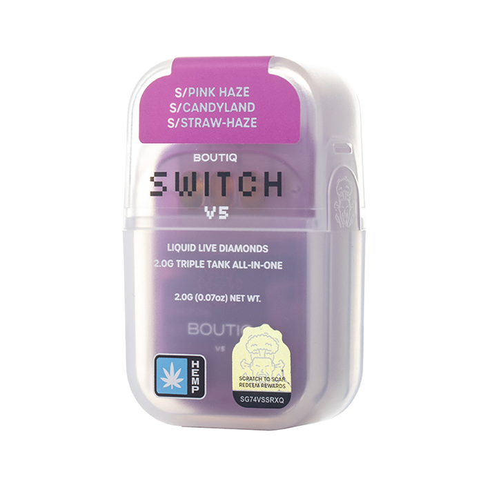 2G Boutiq Switch Triple Tank Liquid Diamond Disposable V5