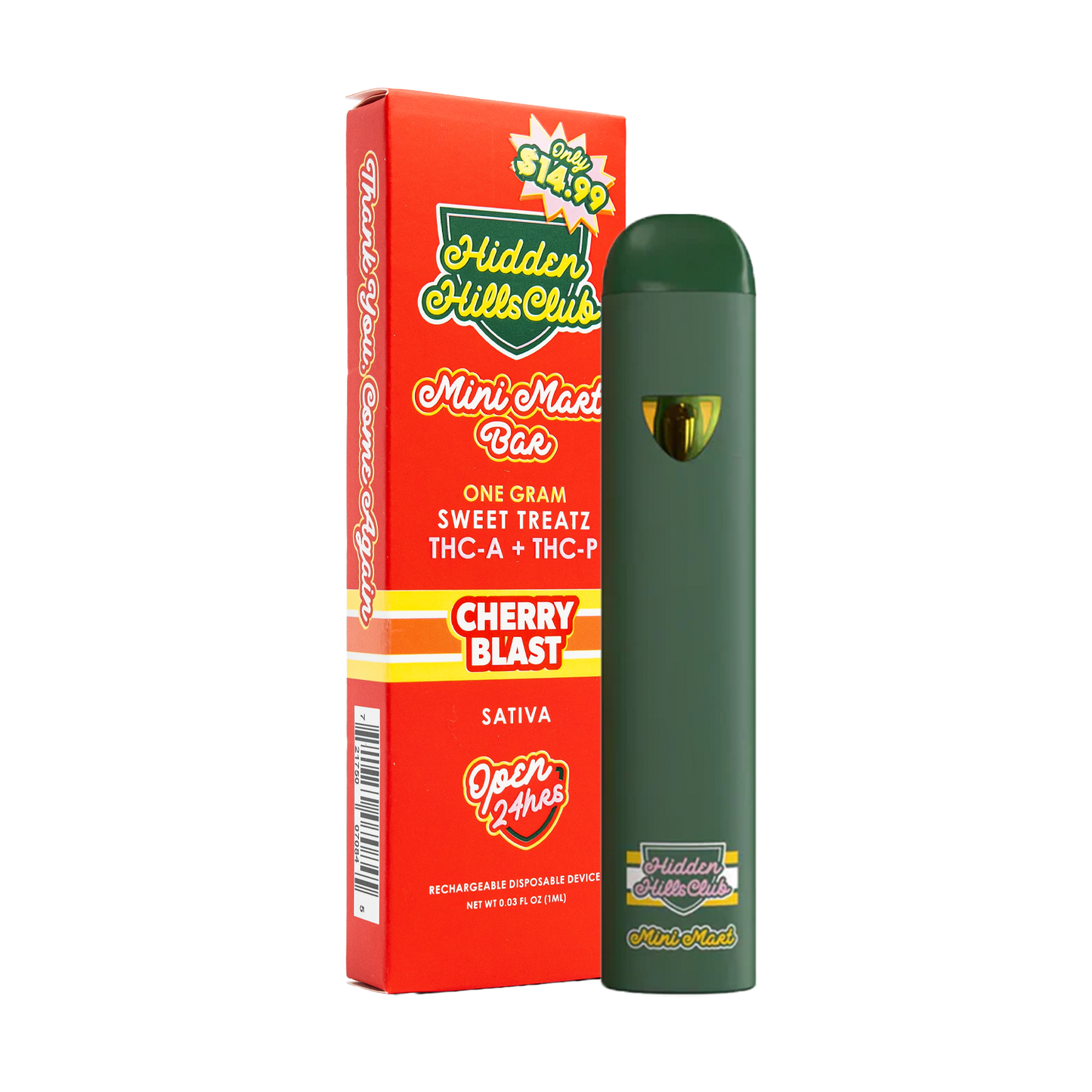 1G Hidden Hills Mini Mart Bar Disposable