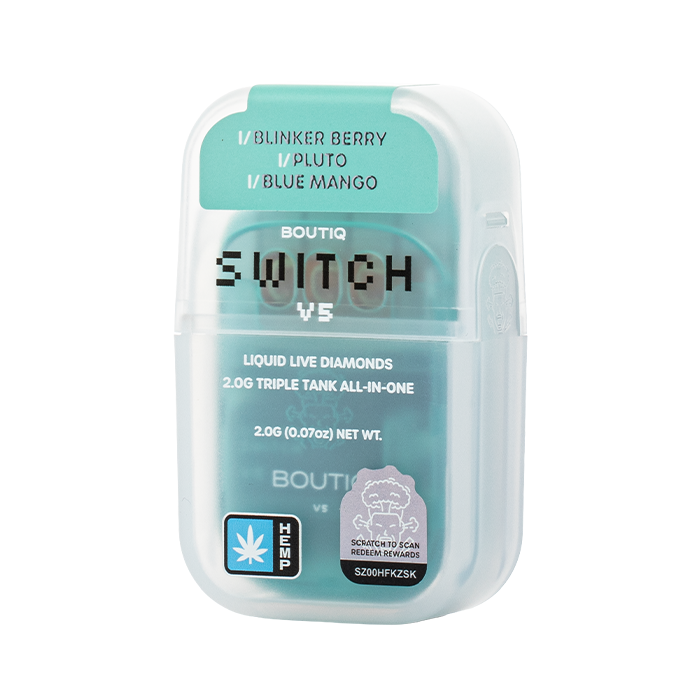 2G Boutiq Switch Triple Tank Liquid Diamond Disposable V5