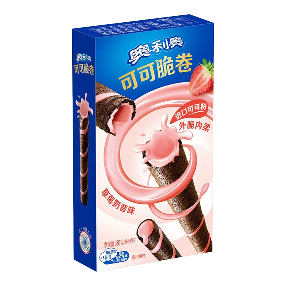 Oreo Strawberry Cocoa Roll