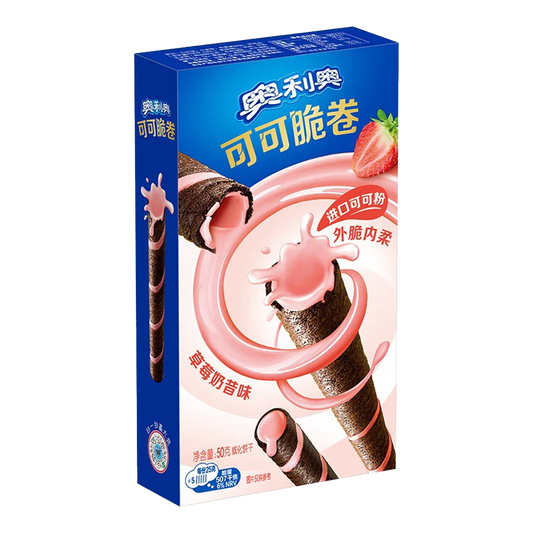Oreo Strawberry Cocoa Roll