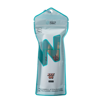 4G White Label Pre Rollz 2PK