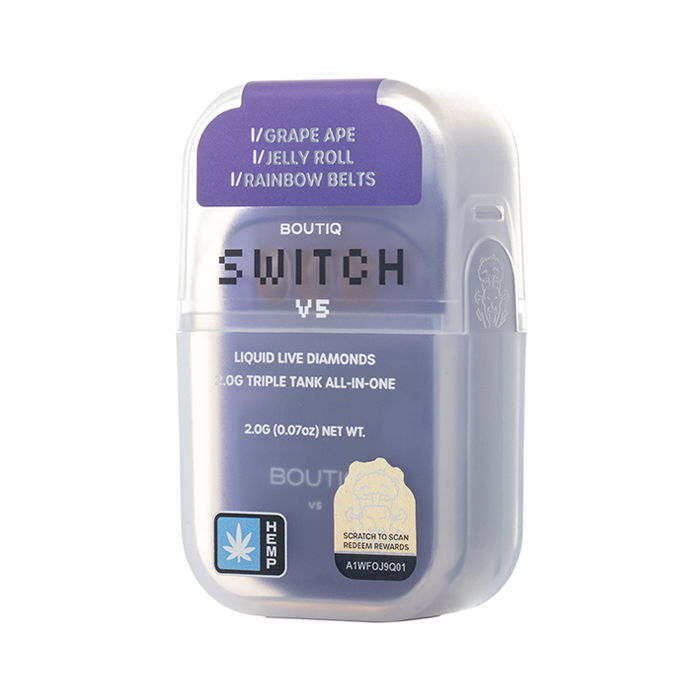2G Boutiq Switch Triple Tank Liquid Diamond Disposable V5