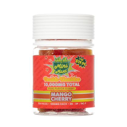 Hidden Hills Double Troublez Dual Flavor Gummies 10ct