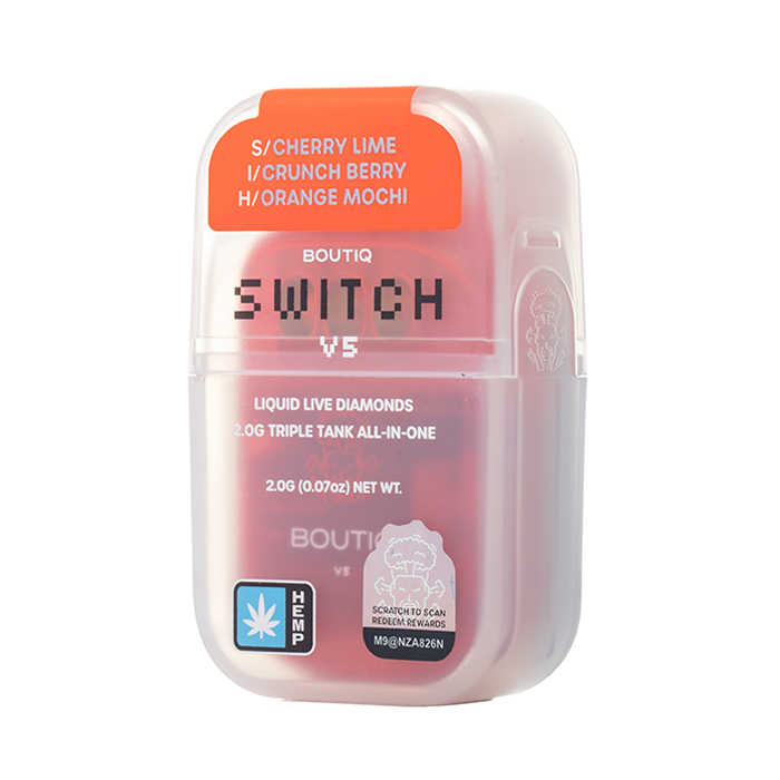 2G Boutiq Switch Triple Tank Liquid Diamond Disposable V5