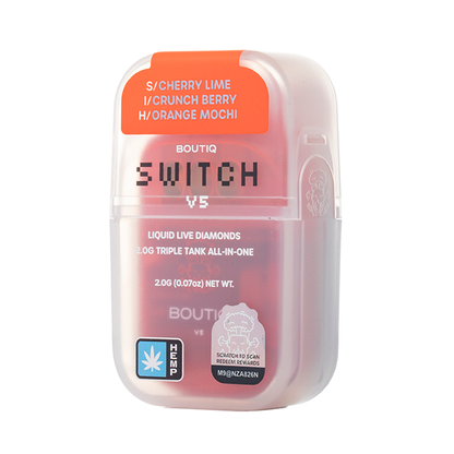 2G Boutiq Switch Triple Tank Liquid Diamond Disposable V5
