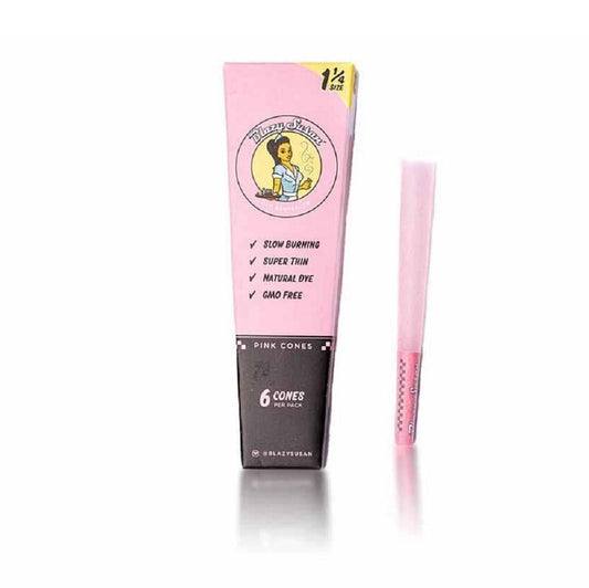 Blazy Susan Pink Cones 1 1/4 20ct.