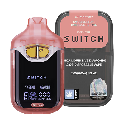 2G Boutiq Switch Liquid Diamond Disposable