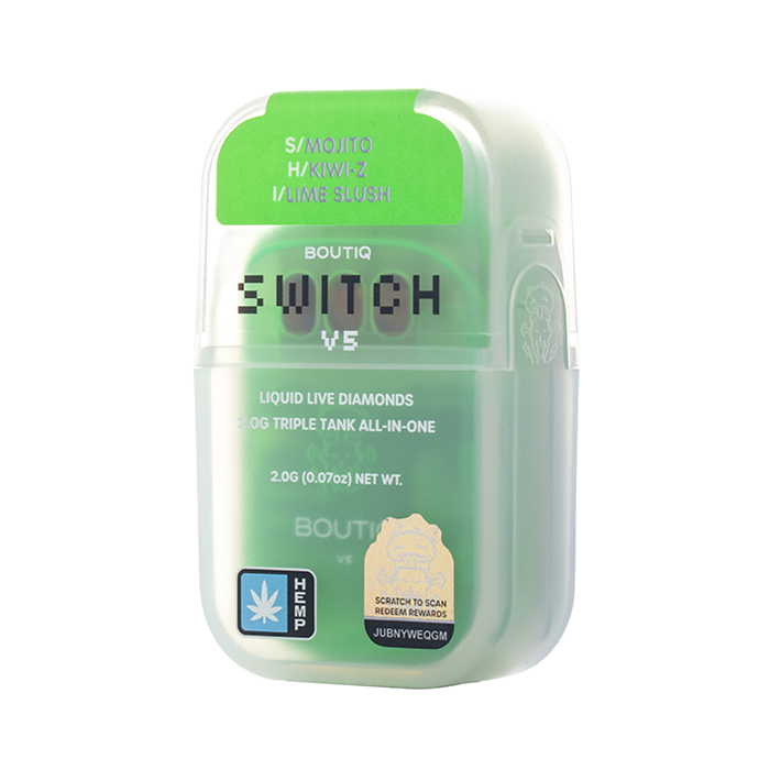 2G Boutiq Switch Triple Tank Liquid Diamond Disposable V5