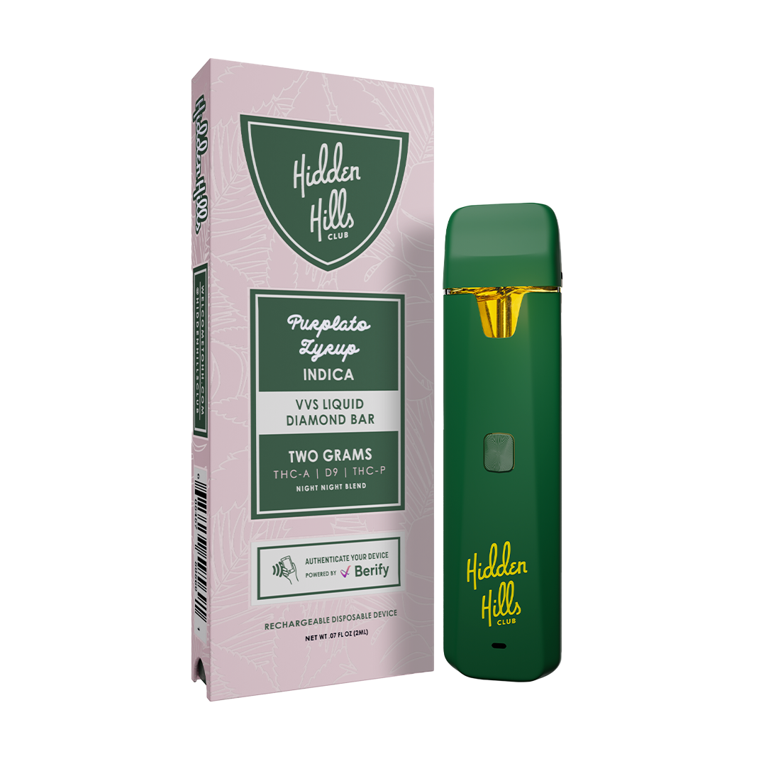 Hidden Hills 2G VVS Live Resin Disposables