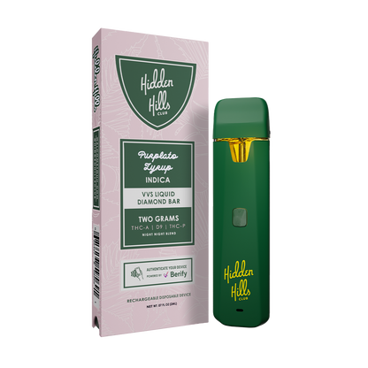 Hidden Hills 2G VVS Live Resin Disposables