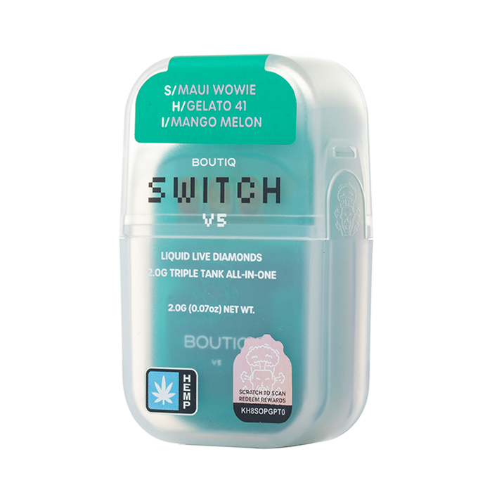 2G Boutiq Switch Triple Tank Liquid Diamond Disposable V5