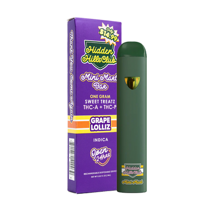 1G Hidden Hills Mini Mart Bar Disposable